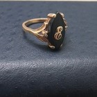 Vintage 70s Style custom 10K  ring — photo 2