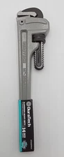 DuraTech 14-inch Heavy Duty Aluminum Offset Pipe Wrench
