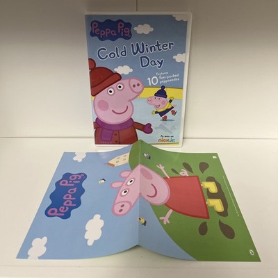 Peppa Pig Cold Winter Day DVD+Insert Paper Good Condition DVD Treehouse
