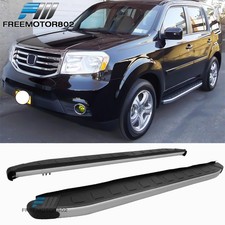 Running Board Fit 09-15 Honda Pilot 68 Oe Style Side Step Nerf Bar Silver Black