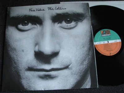 Phil Collins-Face Value LP-1981 Germany-Atlantic-WEA 99 143
