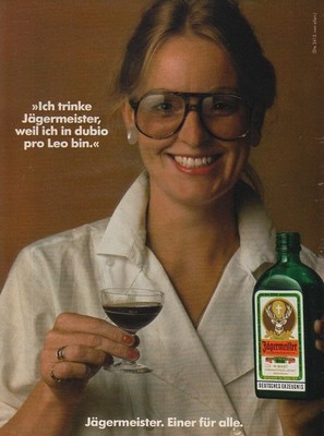 Jägermeister #2413 - Reklame Werbeanzeige Original-Werbung 1983