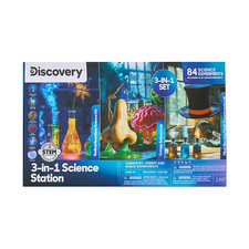 Discovery 3-in-1 science station 84 Science experiments for kids stem kit New