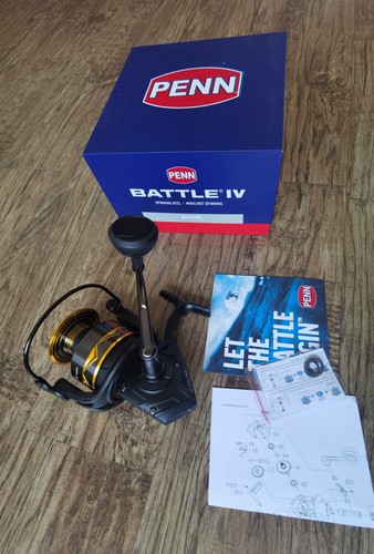Penn Battle IV Spinning Reel BTLIV4000 ~ BTL IV 10000 all size - Picture 3 of 3