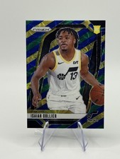 2024-25 Panini Prizm Isaiah Collier RC Rookie Choice Blue Yellow & Green SP