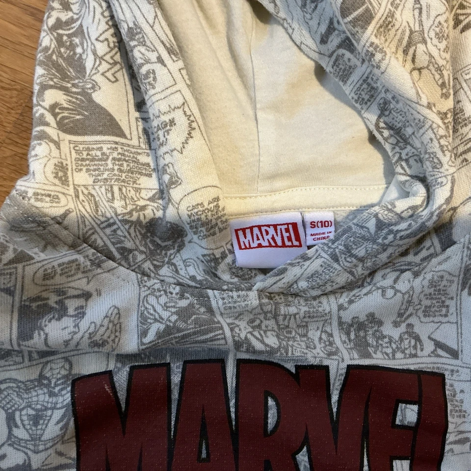 Marvel Comics Hooded Sweatshirt Youth Small - Image 2 of 4