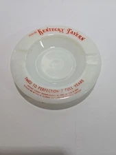 Vintage Old Kentucky Tavern Ashtray Bourbon Timed To Perfection 7 Full Years