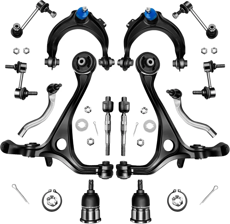 Lower Upper Control Arms& Ball Joint Suspension Kits For 2003-2007 Honda Accord Foto 2 de 4