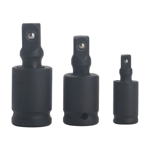 3PCS Impact Universal Joint Socket Swivel Adapter Set 1/4