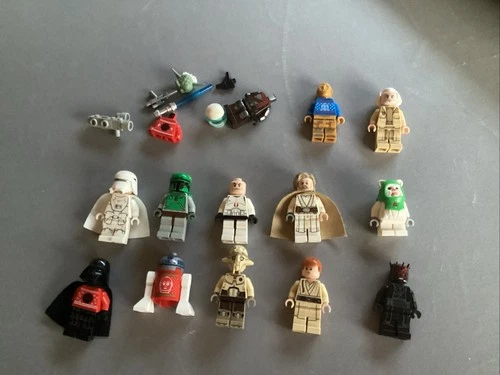 LEGO Star Wars Minifigure Lot  Vintage Boba Fett Over 10 Characters