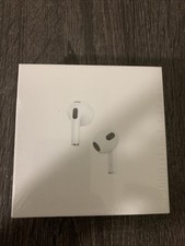 Apple AirPods 3rd Generation White Bluetooth Wireless In-Ear, Sealed Box