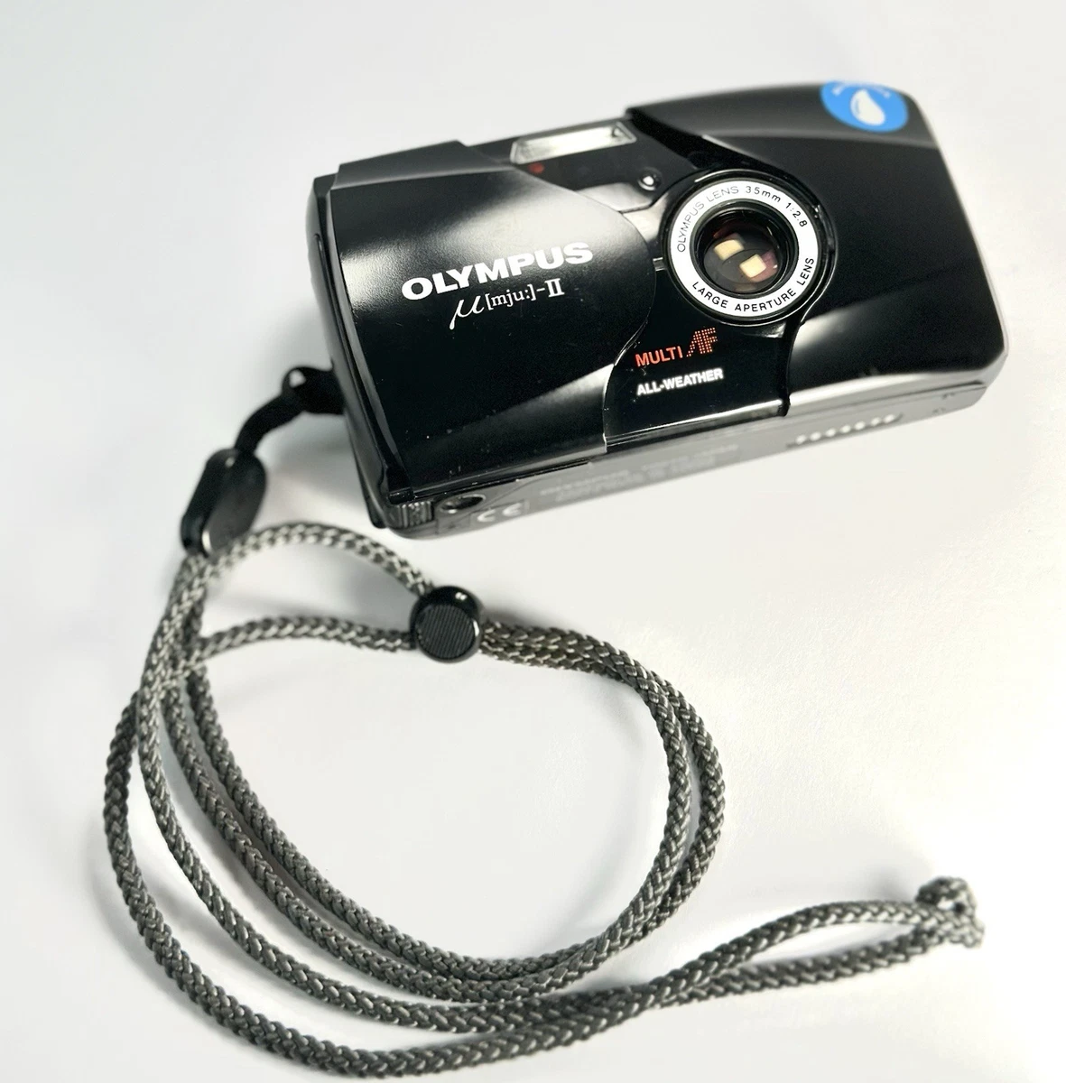 オリンパス OLYMPUS μ mju Ⅱ 35mm F2.8 訳あり Olympus Mju II 2,8/35mm Stylus Epic DLX 35mm Point & Shoot Film