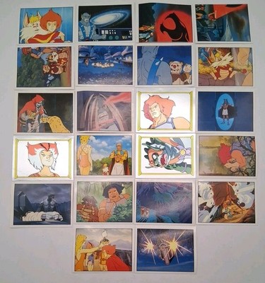 Vintage 1986 Panini Thundercats Stickers Lot Of 22 No Dupes
