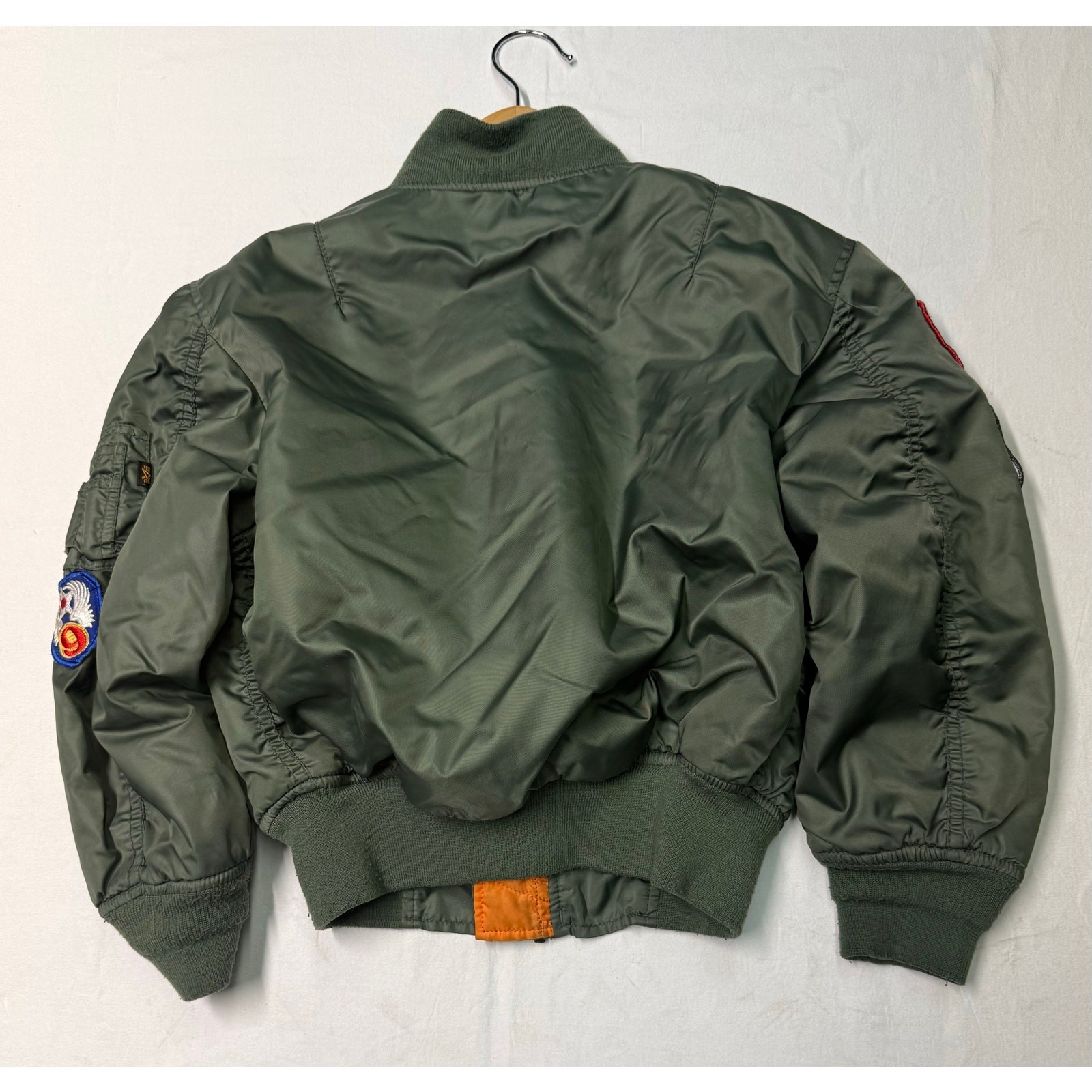Kids Alpha Industries MA-1 Top Gun Reversible Bomber Jacket image 10