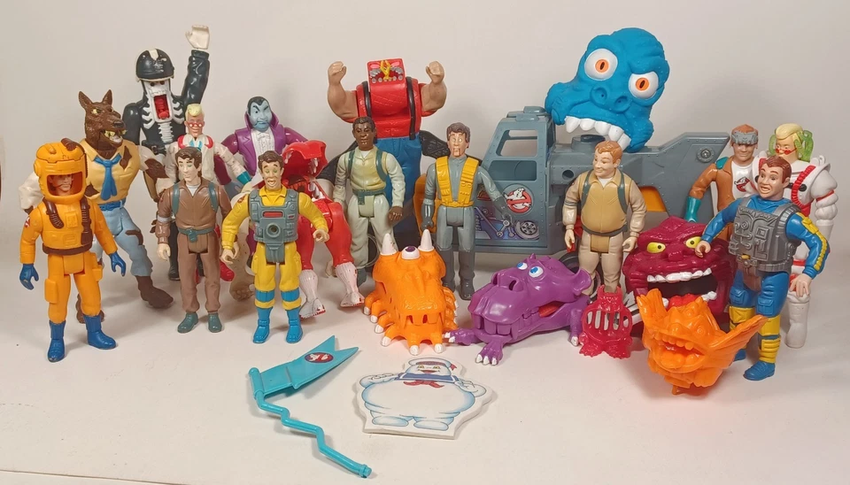 Lot Of The Real Ghostbusters Kenner Vintage Action Figures 1980s Toys - Image 2 of 4