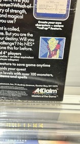 1990 Acclaim Interplay SWORDS AND & SERPENTS Nintendo NES-NEW & Factory Sealed