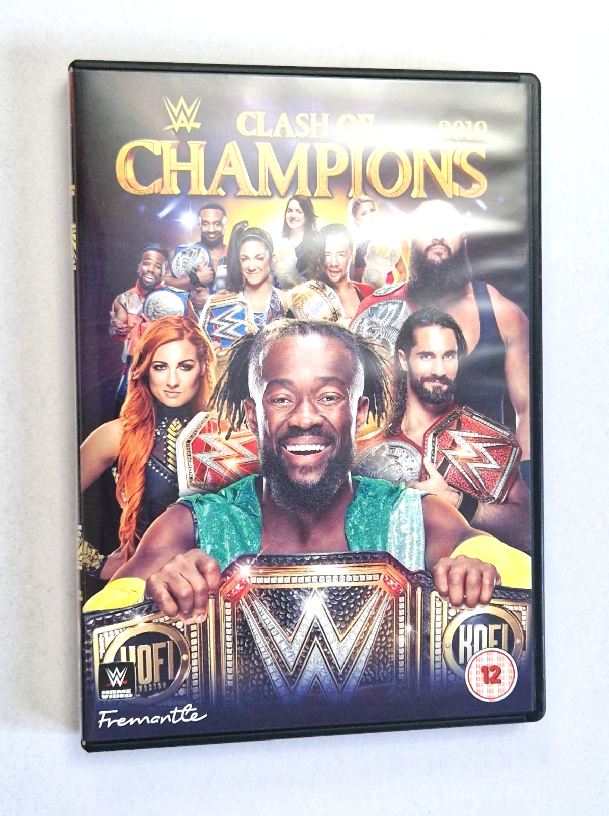 Clash Of Champions 2019 DVD WWE Wrestling