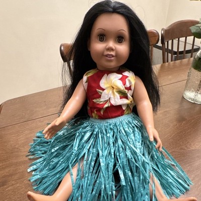 Fibre-Craft Girl Play Doll 1996 Straight Black Hair Medium Complexion Outfit