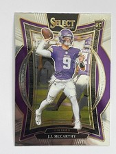 2024 Panini Select Vikings J.J. McCarthy Concourse Rookie #24
