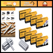 Heavy-Duty 0.25" Staples for Office Use, Pack of 40,000, Silver Finish