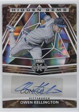 2022 Panini Elite Extra Edition Hidden Gems Black Owen Kellington Auto 11nq