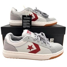 Converse Pro Blaze Classic Ox Shoes M 9 W 10.5 Barley Grey Red Sneakers A12719C Converse Pro Blaze Classic Ox Barely Grey (CONA12719C) - Low  main image 4
