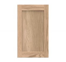 ONESTOCK 16.25W x 22.5H Unfinished Oak Kitchen Cabinet Door Replacement, Shak...