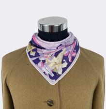 Vintage Christian Dior Handkerchief Neckerchief Bandana Pocket Square Gift