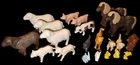 Vintage Playmobile Farm Animals Lot Of 21 Animals