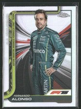 2025 Topps Chrome Formula 1 F1 Fernando Alonso Refractor #9 (B)