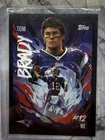 2025 Topps Chrome Football Tom Brady Ultra Violet SSP Ultra Rare Patriots kaiju