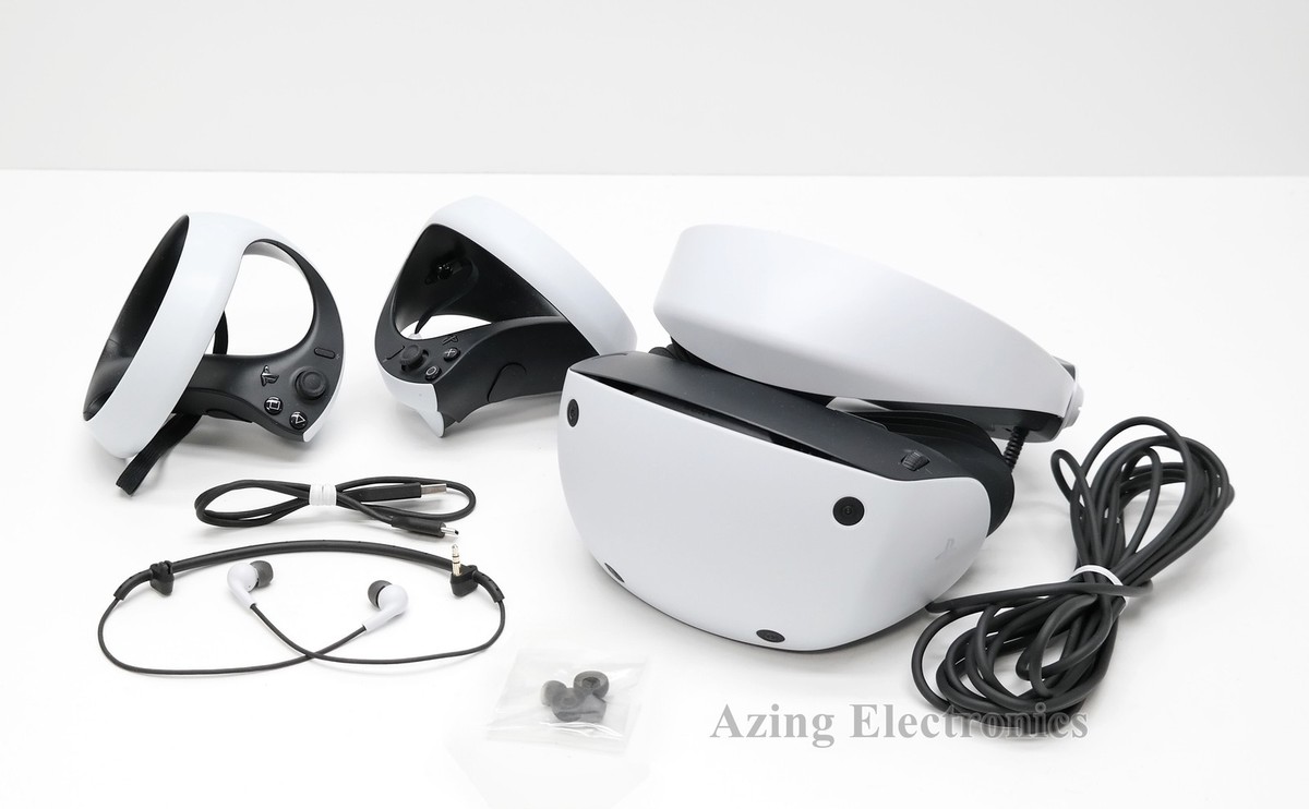 Sony PlayStation VR2 CFI-ZVR1 Headset and Sense Controllers for