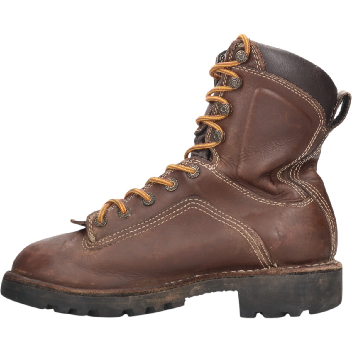 Danner Quarry Quilted Tan Work Boots, Size 6, Women's, Size 9.1" (saa013455)...