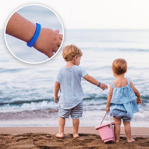 gutmarkiert – Personalisierbares SOS-Armband für Kinder aus Silikon, graviert mi - Bild 4 von 5