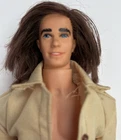 VTG Barbie The Now Look Ken Doll Rooted Hair w Jacket and Pants Hong Kong 1970