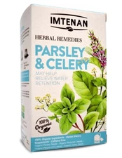 IMTENAN Parsley&Celery organic 18 Bags إمتنان شاى  أعشاب البقدونس والكرفس طبيعى