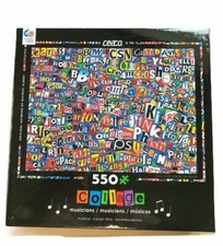 Ceaco Jigsaw Puzzle 550 Piece Musicians Collage w/ Poster 24 x 18 Ages 12 NEW