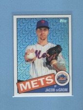 2020 Topps - 1985 Topps Chrome Silver Pack -  #85C-25 - Jacob deGrom - NY Mets