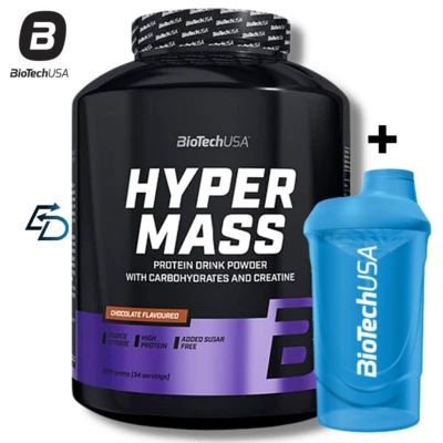 BIOTECH USA Hyper Mass 2270g Mega Mass Gainer con Proteine Whey Creatina e Bcaa
