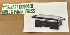 CUISINART Griddler Grill and Panini Press NIB (Unopened) Model GR-11P1