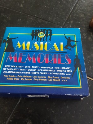 OST Musical Memories 3 CD Box:FRED ASTAIRE,LIZA MINELLI,ANDY WILLIAMS,DORIS DAY