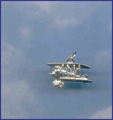 Camel Charm Aircraft Airplane Aviation Aviatrix 99's Made in the USA