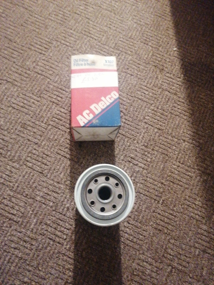 Filtro de aceite nuevo para Peugeot 505 604 turbo diésel (07/82-) (x107) Foto 2 de 3