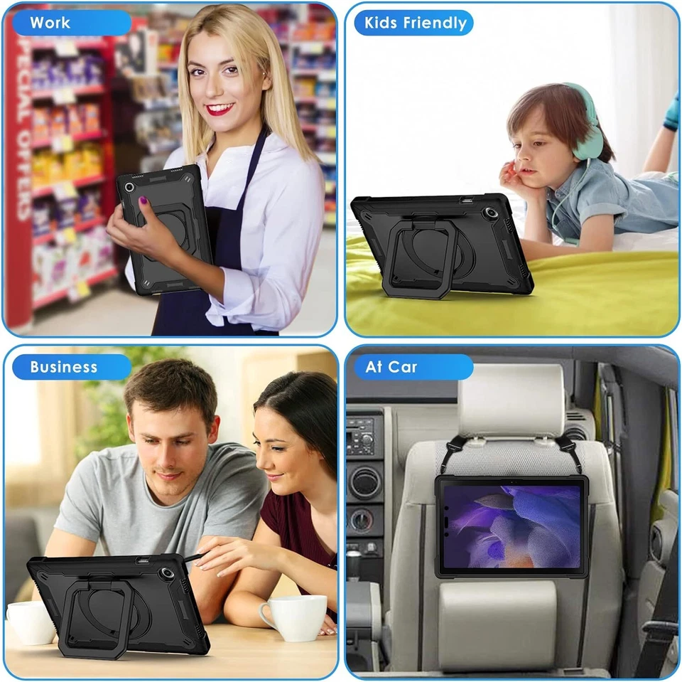 Funda de Transporte para Tablet Samsung Galaxy Tab S10 FE+ S9 A11 A9 Plus S6 Lite Cubierta Foto 2 de 3