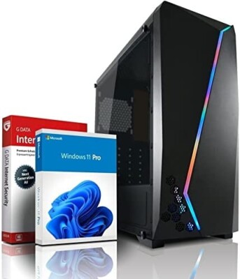Entry Fortnite  Gaming PC - AMD Ryzen 3,40Ghz | 16GB RAM | 256GB M2 | NVIDIA GTX