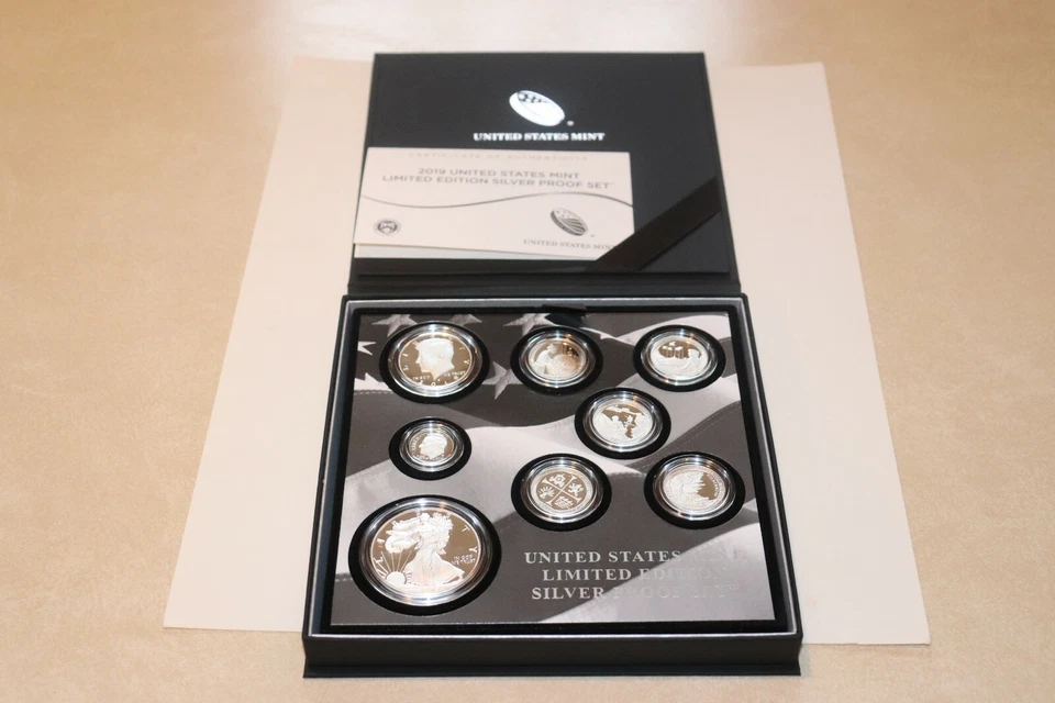 2019 U. S. Mint Limited Edition Silver Proof Set. 99.9% Fine Silver - Image 2 of 4