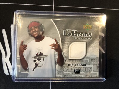 2006-07 Upper Deck LeBron James The LeBrons Threads Jersey Kid LeBron #LM-2