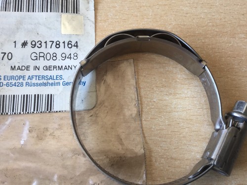 BN GENUINE VAUXHALL FUEL TANK TURBOCHARGER AIR CLEANER HOSE CLAMP 93178164 - Picture 3 of 5