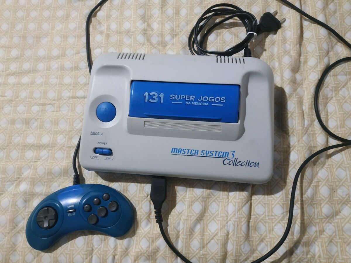 Tec Toy Master System 3 Collection with 131 games in memory Tec Toy Master System 3 Collection with 131 games in memory