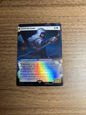 MTG Basim Ibn Ishaq Showcase Foil - Assassin's Creed - 141 Rare | eBay
